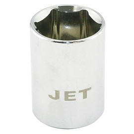 JET 672511-1/2-Inch Drive, 11mm, Regular, 6 Point, Metric Chrome Socket