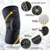 CAMBIVO Knee Sleeves for Weight Lifting (2 Pack)