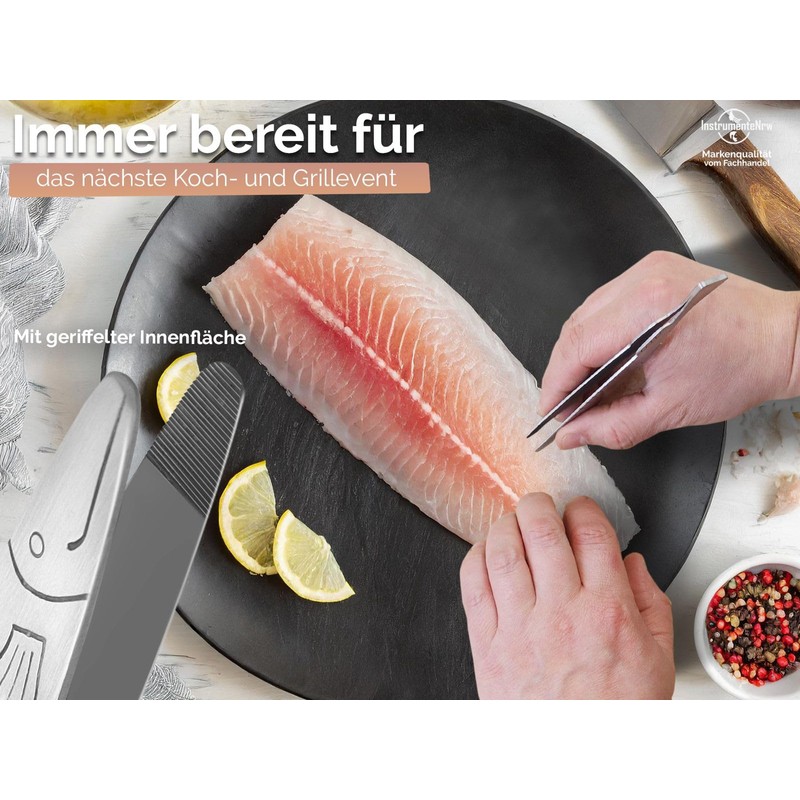 Bone Tongs Fish Tweezers Dishwasher Safe Kitchen Tweezers Tweezers for