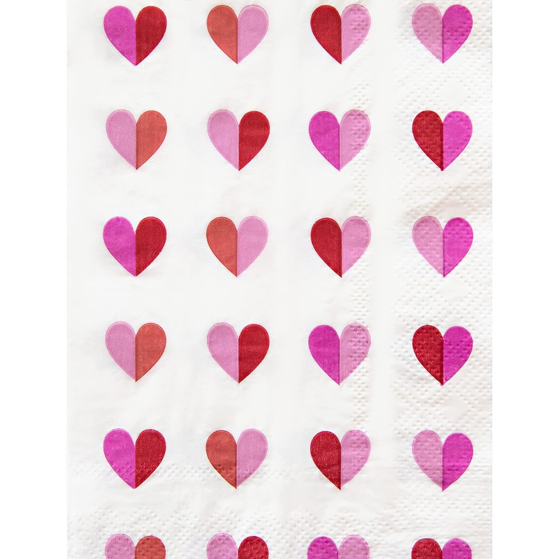 With All My Heart Guest Dinner Napkin (16 count)