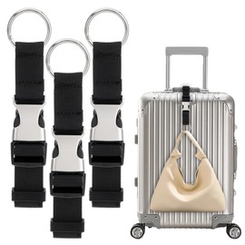 3 Pcs Heavy Duty Valises Strap Add A Bag Luggage Strap Luggage Accessories Belt Jacket Gripper Travelkin Straps for Suitcases Adjustable Suitcase Belt for Suitcases Add A Bag