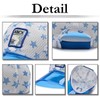 White Fang CZ005 Hat Baseball Brim, Star, Cute Cap, Stylish,
