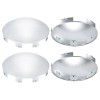 Chrome Hub Cap Covers for Semi Truck 8.9" Hub Caps,
