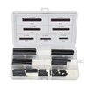 Dapetz ® 120Pc Assorted Roll Pins Set Steel Spring Roll