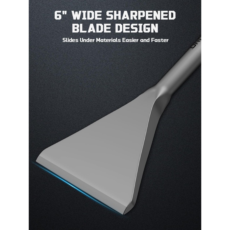 AZUNO SDS Max Chisel 6" x 15" – Wide Thinset