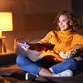 Case for Roku Remote, Cover for Hisense/TCL Roku TV Steaming Stick/Express Universal Replacement Controller Silicone Sleeve Skin with Lanyard Glow in The Dark