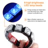 HIPOPY 2Pcs 9 LED Daytime Running Strip Lights DRL Kit,