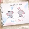 Libro De Buenos Deseos Baby Shower / Revelación / Nacimiento