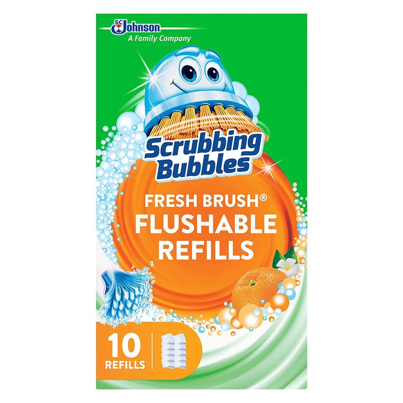 Scrubbing Bubbles Fresh Brush Flushable Refills - Citrus Action Scent