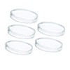 Baluue Petri Dish Borosilicate 5pcs Glass Experiment Containers Stacking Feature