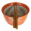 Ebros Gift Japanese Flower Blossoms Ceramic Ramen Udong Noodle Soup