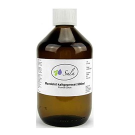Sala Mandelöl kaltgepresst konv. Prunus Dulcis (500 ml Glasflasche)