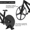 Asdirne Pizza Cutter, Bicycle Pizza Cutter Wheel with Non-Stick Stainless