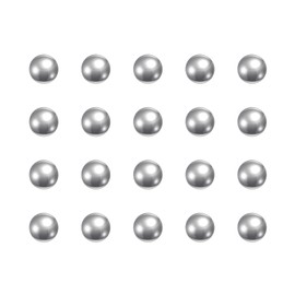 sourcing map 50 Pieces 5 mm 440C Stainless Steel Bearing Balls G25 Precision