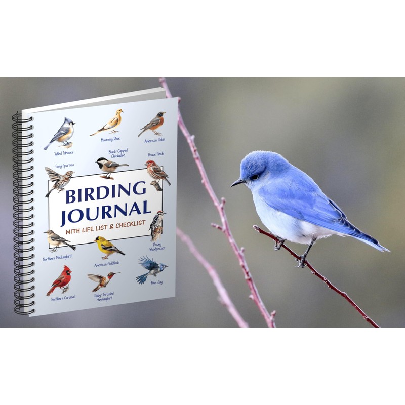 Birding Journal with Life List & Checklist A5