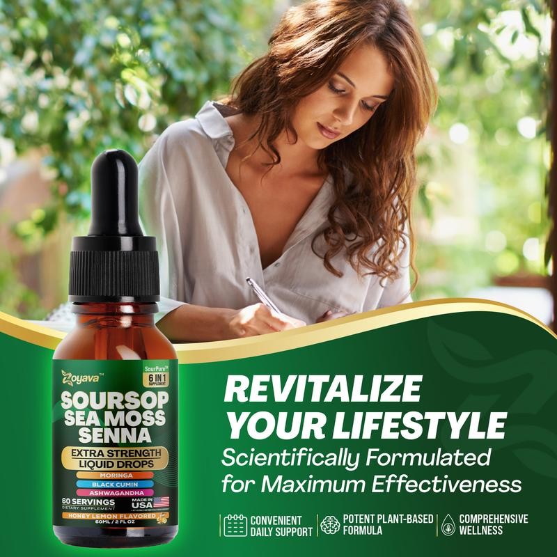 Zoyava Soursop Bitters – Flavored Extra Strength All-in-One Dietary Supplement