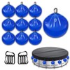 Pool Cover Weights with Hooks, Heavy Duty Thick PVC Leakproof