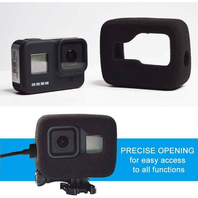 Windproof Foam Cover for GoPro Hero 8