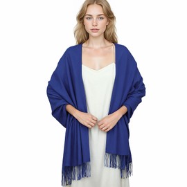 SWAT PANY Stole Women's Festive Shoulder Scarf Stole for Evening Dress Pashmina Scarf Women Winter Scarves Scarves for Women, blue