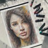 Zieler 24 Artists Soft Water-soluble Oil Pastels | For Dry