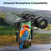 WOSPORTS 10x42 Binoculars for Adults - IP67 Waterproof Binoculars for