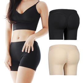 Waybe PerfectFit Boyshort Panty: Women's Underwear | Multipurpose Sanitary Panties for Women | Super LeakGuard, Large, Black