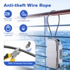 Hurinan Portable Safe with Code, Waterproof Anti-Theft, Travel Safe Combination