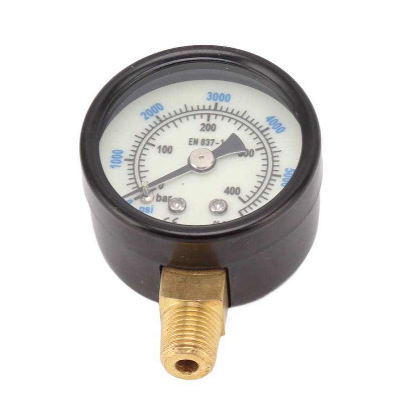 6000psi Dual Scale Pressure Gauge 1/8 Npt Connection Pressure Gauge