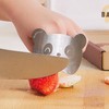 ZLemma Panda Finger Guards for Cutting Food 4 pcs Set,