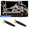 VGOL 4Pcs 2.4Ghz WiFi Bluetooth Antenna RP SMA Male Dual-Band