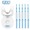 EZGO MySmile 5pc*3ml Teeth Whitening Gel Kit Tooth Bleaching Gels + Tray + LED Light