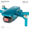 WRAPGRADE Skin Sticker Set Compatible with DJI Mini 2 (Caribbean