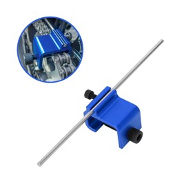 WODHMIEY Universal Chain Alignment Tool Set, Precise Efficient Durable, Easy to Use, Chain Alignment Tool with, Metal Material, Suitable for Motorcycles, ATVs and Bicycles (Blue)