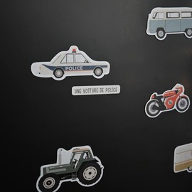 FERFLEX - Educational Game for Children - Maritime Transport in All Magnetic Surfaces - Children - 3 Years Old - 45 Magnets