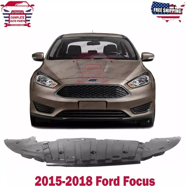 Unbranded New Front Under Cover Engine Splash Shield For 2015-2018