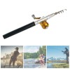 Mini Portable Telescopic Pocket Pen Shape Fishing Rod Pole &