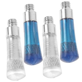 VICASKY 4pcs Removable Hair Scissor Tail Nails Stainless Steel Finger Rest for Pet Grooming and Salon Use Random Color Hair Clipper Accessories