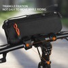 WOLFILIST Multifunctional Bike Handlebar Bag - 2.4L Waterproof Bike Frame