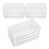 Healeved 12pcs Press On Nail Container: French Tip Organizer Display