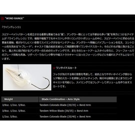 Nories Wind Range TW 5/8oz 769 Sparkle Sexy Shad (G/S)