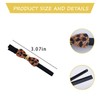 Bow Hair Clips for Women Girl Leopard Print Duckbill Hairclip