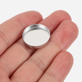 NOLITOY 30pcs Round Empty Eyeshadow Pans Reusable Makeup Storage Containers for Travel for and Custom Makeup Looks Lightweight Design