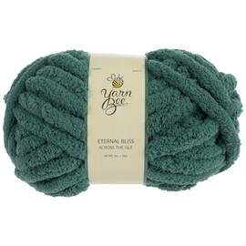 (Across The ISLE) Jumbo Yarn for Crocheting & Knitting – Soft Yarn Skein – 28 Yards of 100% Polyester Yarn for Crocheting Blankets, Hats, & More – DIY Handcrafting Accessories