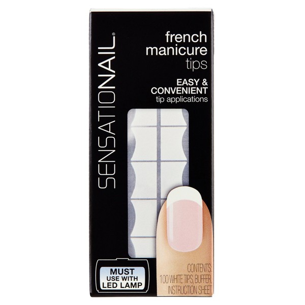 SensatioNail French Manicure White Tips