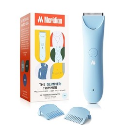 MERIDIAN Slimmer Trimmer – Línea eléctrica de bikini y recortadora de pelo púbico para mujeres, peluquería corporal para áreas íntimas, piernas y axil