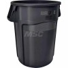 Rubbermaid 1867531 BRUTE Heavy Duty 32 Gallon Round Black Trash