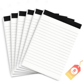 Small Notepads 4x6 for Office 6 Pack Pocket Note Pads 4x6 for Reminders and Notes Writing Pads of Work Memo Pads Lined Paper for Home Note Pads for Household to Do List Scratch Pads 30 Sheets Each