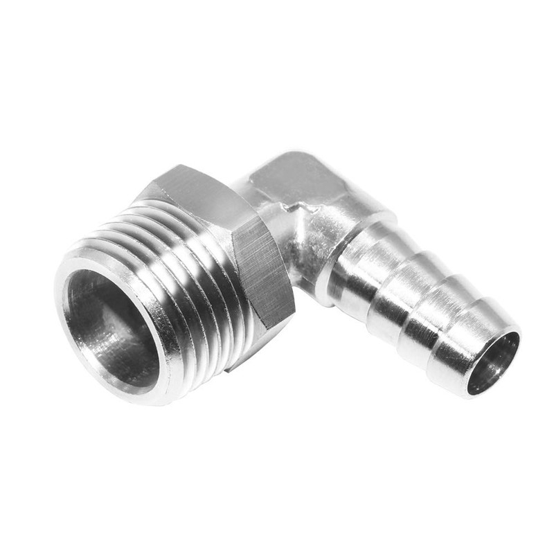 Joywayus Swivel 90 Degree Elbow,3/8" Hose Barb x 1/2" Male