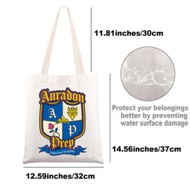 JNIAP Auradon Prep Tote Bag Auradon Prep Gifts Princess Red Gifts Auradon Prep Shoulder Bag, Auradon Tb, Large