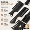 5-Piece Hair Styling Comb Set for Men & Women –